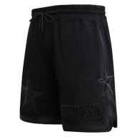 NFL DALLAS COWBOYS TRIPLE BLACK MEN'S SHORT (BLACK)