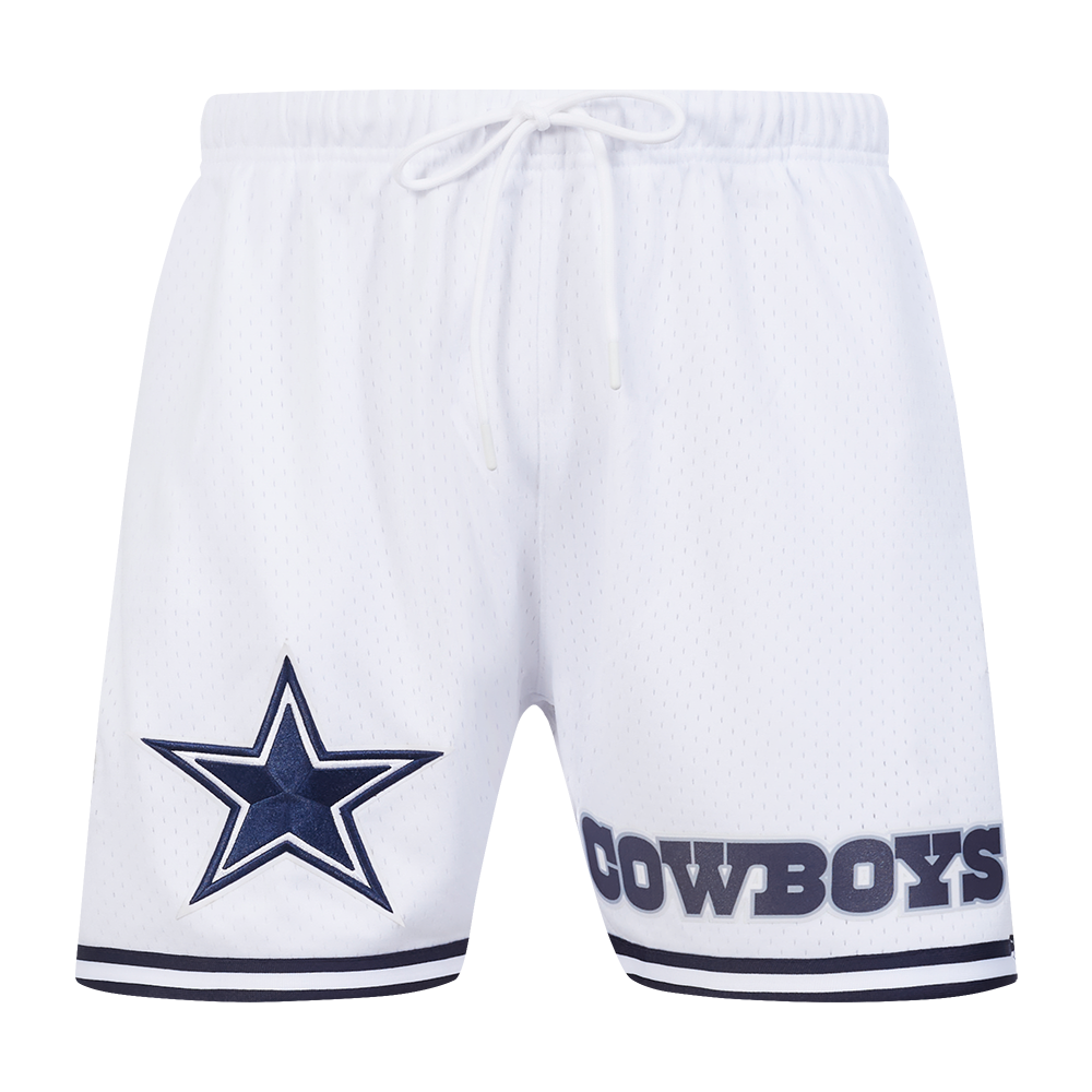 NFL DALLAS COWBOYS CLASSIC MESH MEN'S SHORT (WHITE/MIDNIGHT NAVY)