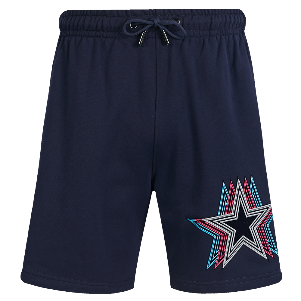 NFL DALLAS COWBOYS ECHO LOGO MEN'S FLEECE SHORT (MIDNIGHT NAVY)