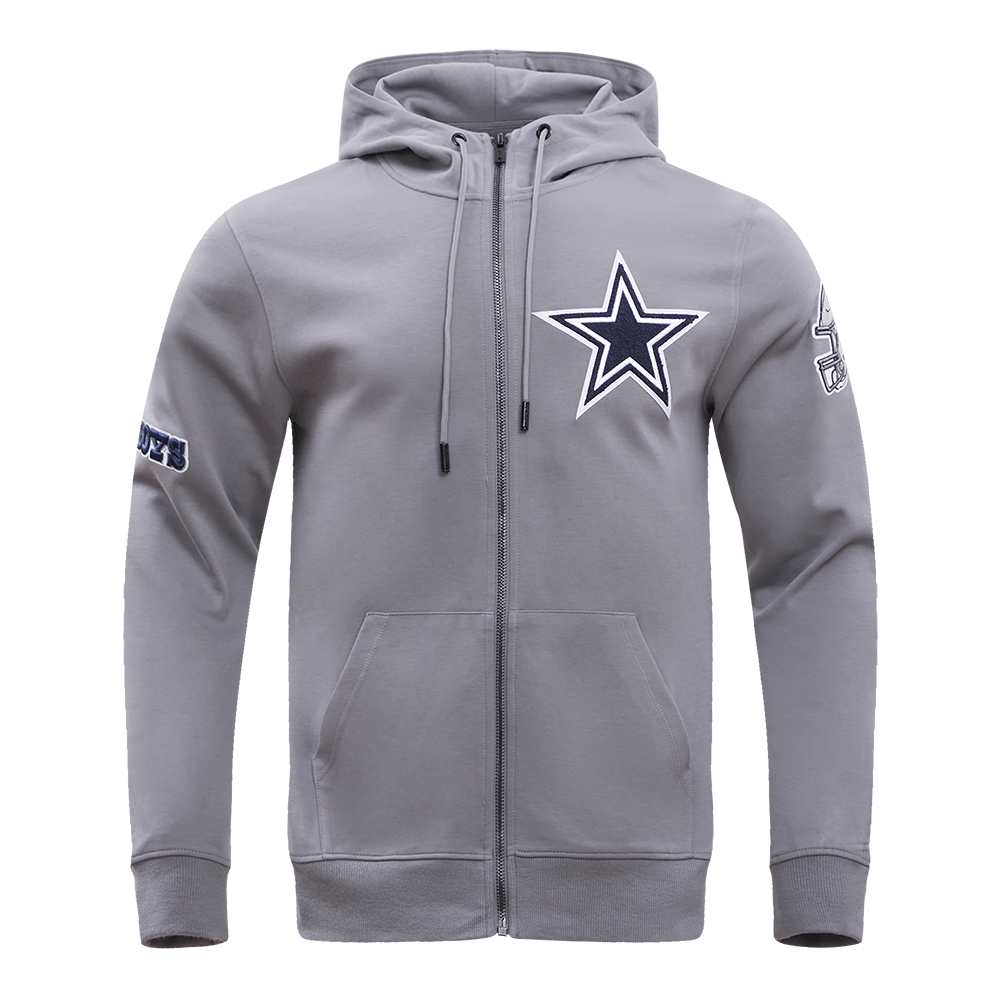 Dallas Cowboys Pro Standard Women's Triple Pink Cropped Pullover Hoodie