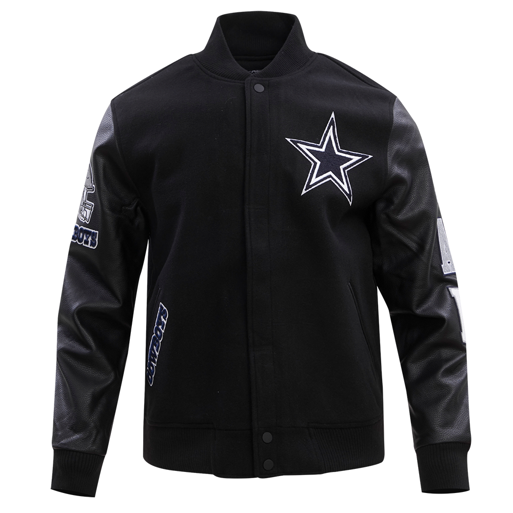 Pro Standard Dallas Cowboys Super Bowl Mash Up Varsity Jacket