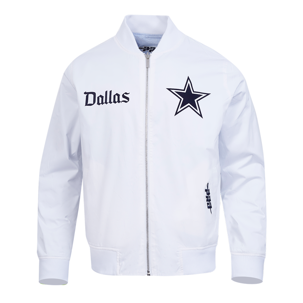 NFL DALLAS COWBOYS COUNTRY CLUB MEN'S SEERSUCKER JACKET (SEERSUCKER BLUE)