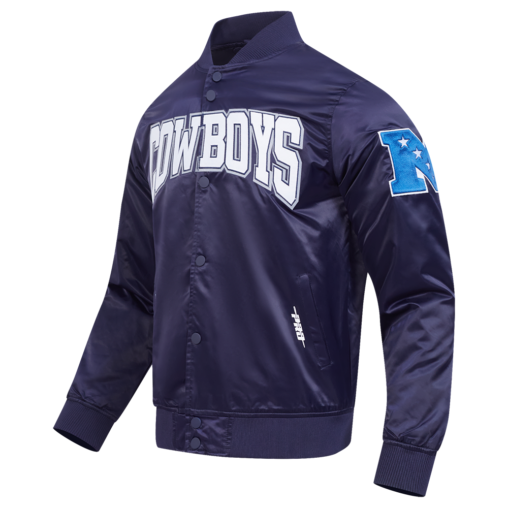 NFL DALLAS COWBOYS AREA CODE M TWILL JACKET (MIDNIGHT NAVY)