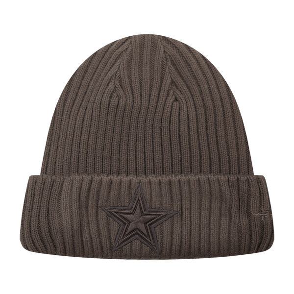 DALLAS COWBOYS NEUTRAL BEANIE (TAUPE) – Pro Standard