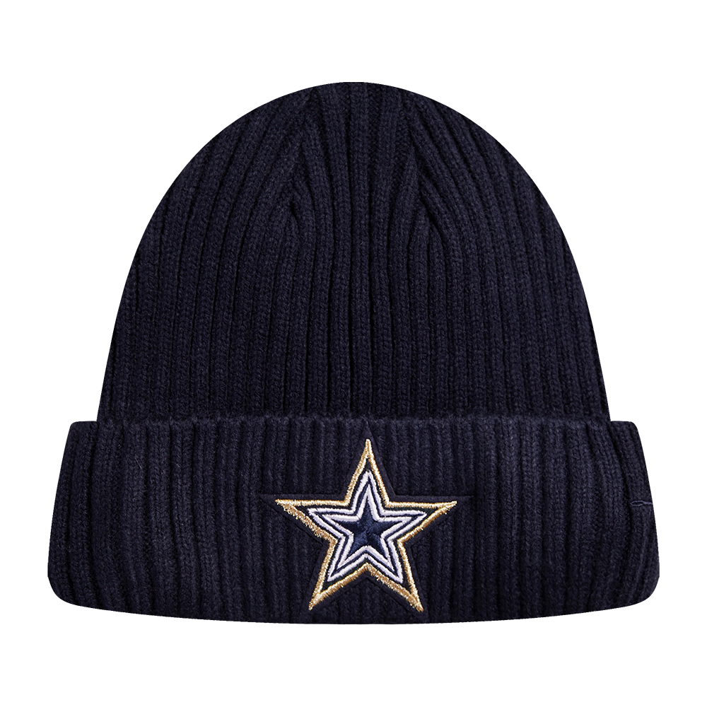 NFL DALLAS COWBOYS PRO PREP KNIT BEANIE MIDNIGHT NAVY Pro Standard