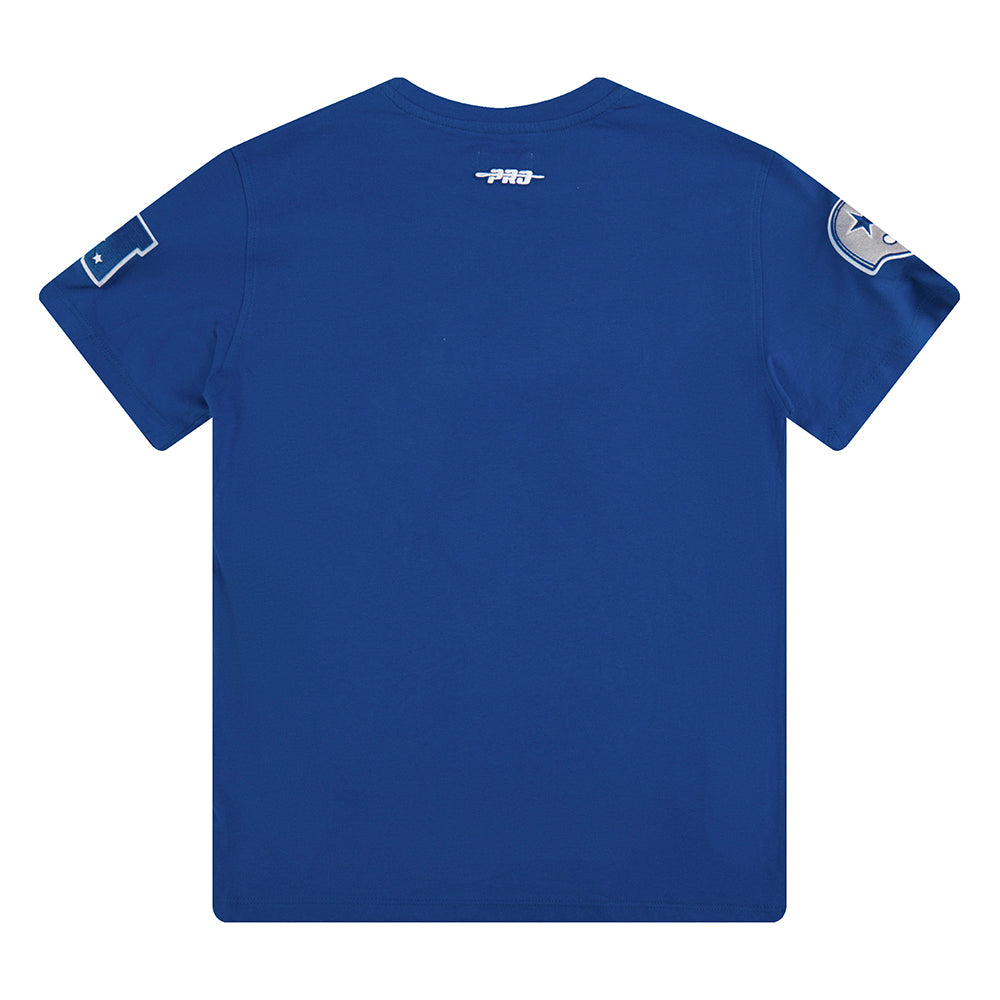 NFL DALLAS COWBOYS RETRO CLASSIC BIG BOYS SHORT SLEEVE TEE (DODGER BLUE)