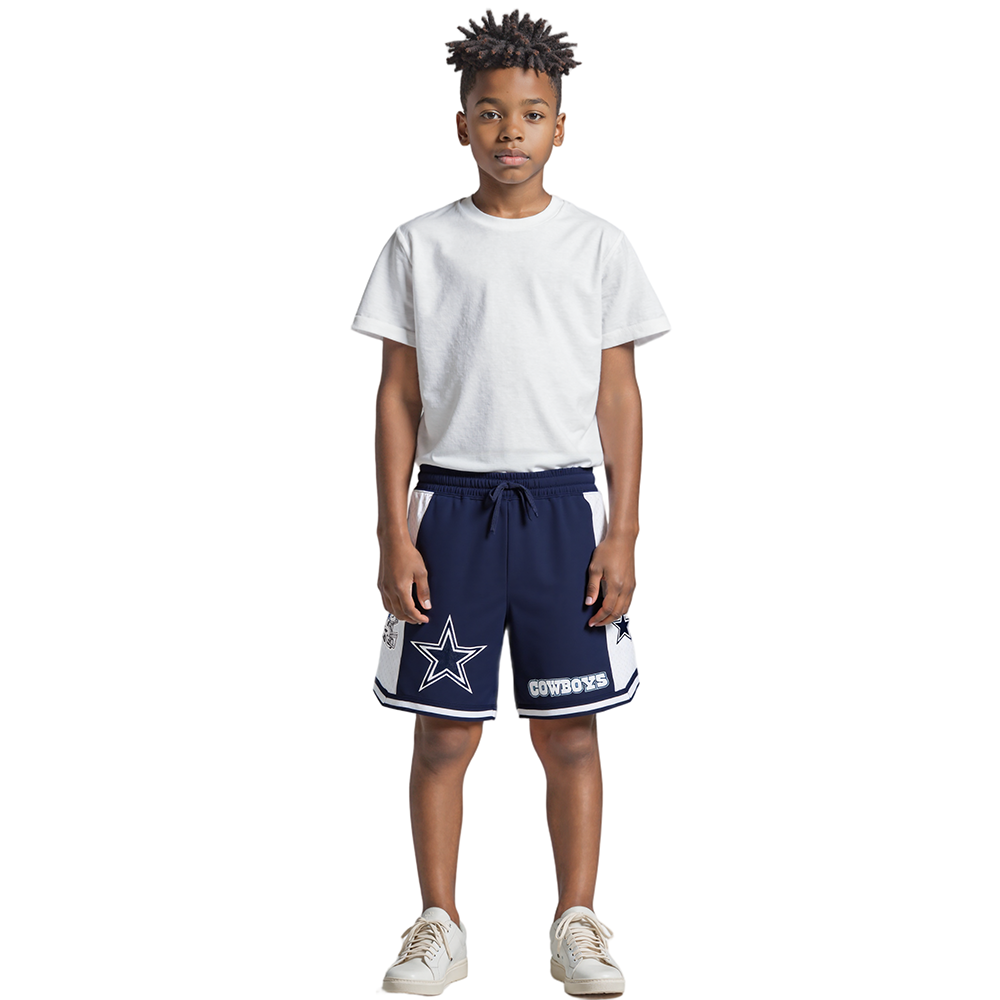 NFL DALLAS COWBOYS CLASSIC BIG BOYS FLEECE 2.0 SHORT (MIDNIGHT NAVY)
