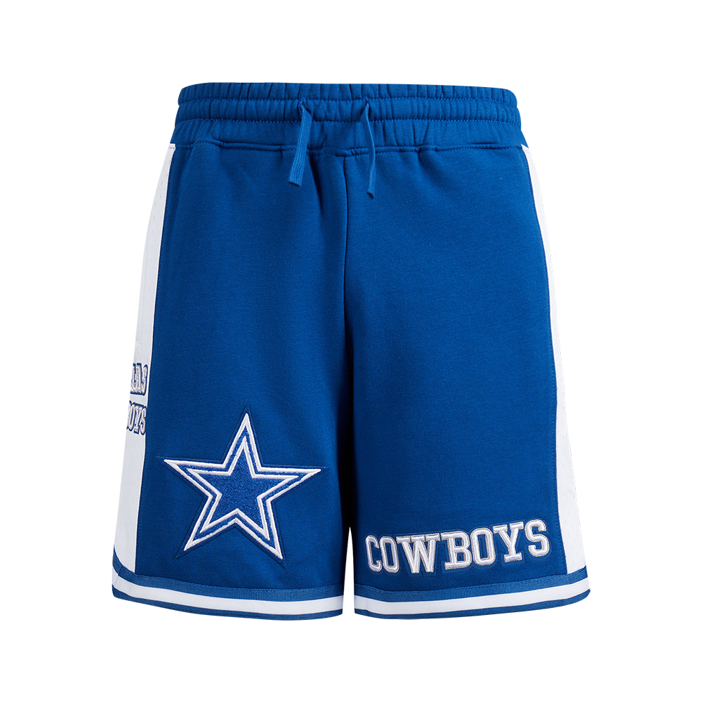 NFL DALLAS COWBOYS RETRO CLASSIC BIG BOYS FLEECE 2.0 SHORT (DODGER BLUE)
