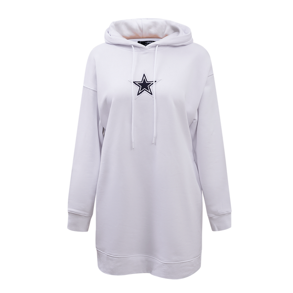 DALLAS COWBOYS CLASSIC FLC HOODIE DRESS (MIDNIGHT NAVY)