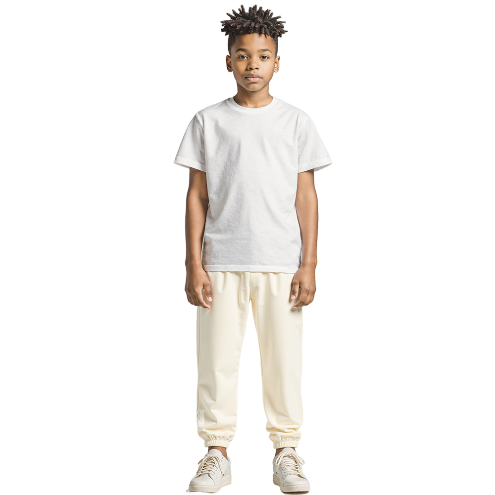 NFL DALLAS COWBOYS NEUTRAL BIG BOYS FLEECE SWEATPANT (EGGSHELL)