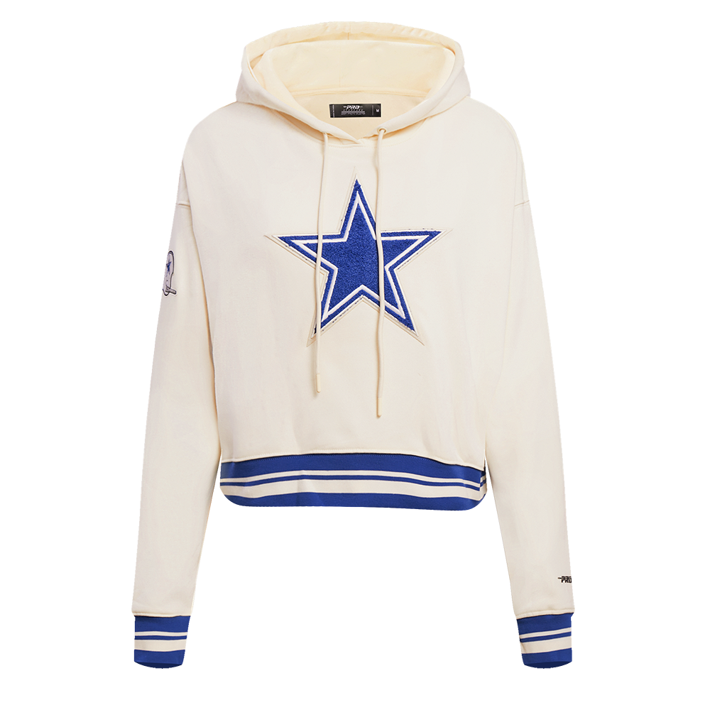 Dallas cowboys 2025 crop top hoodie