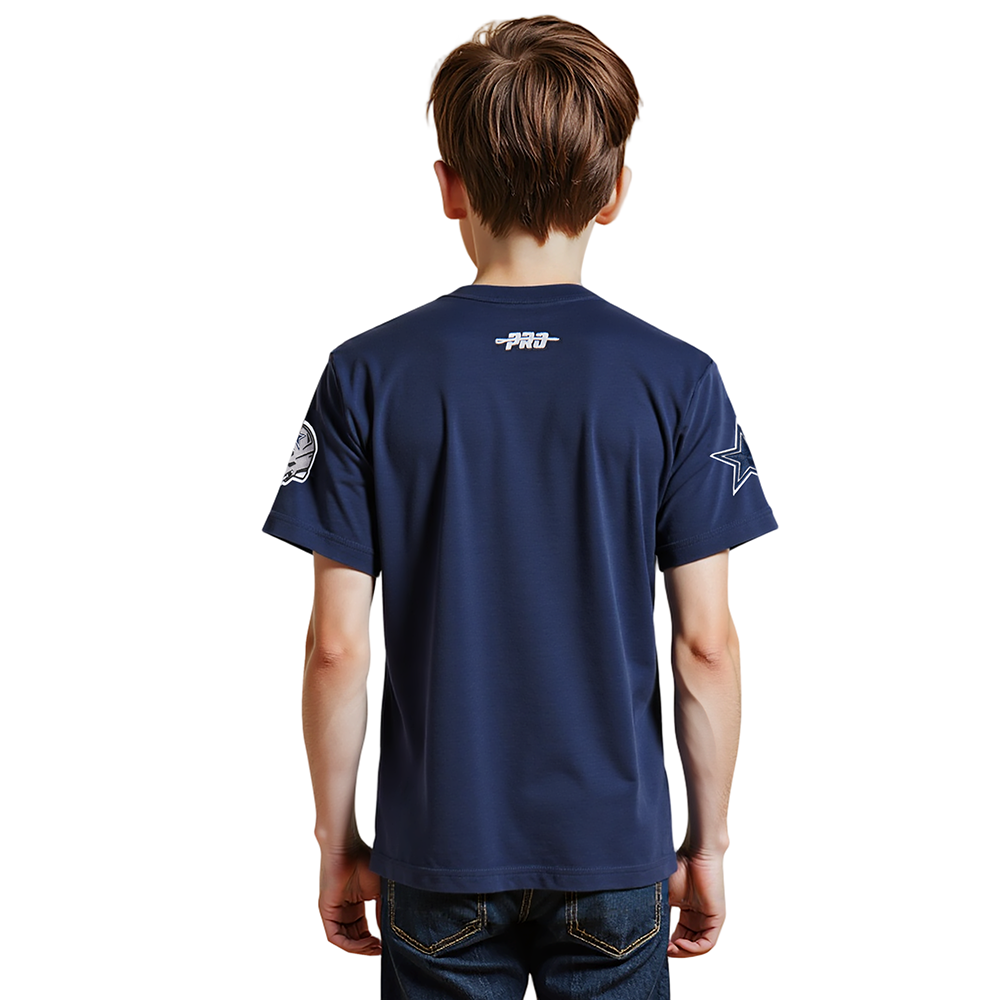 NFL DALLAS COWBOYS CLASSIC LITTLE BOYS SHORT SLEEVE TEE (MIDNIGHT NAVY)