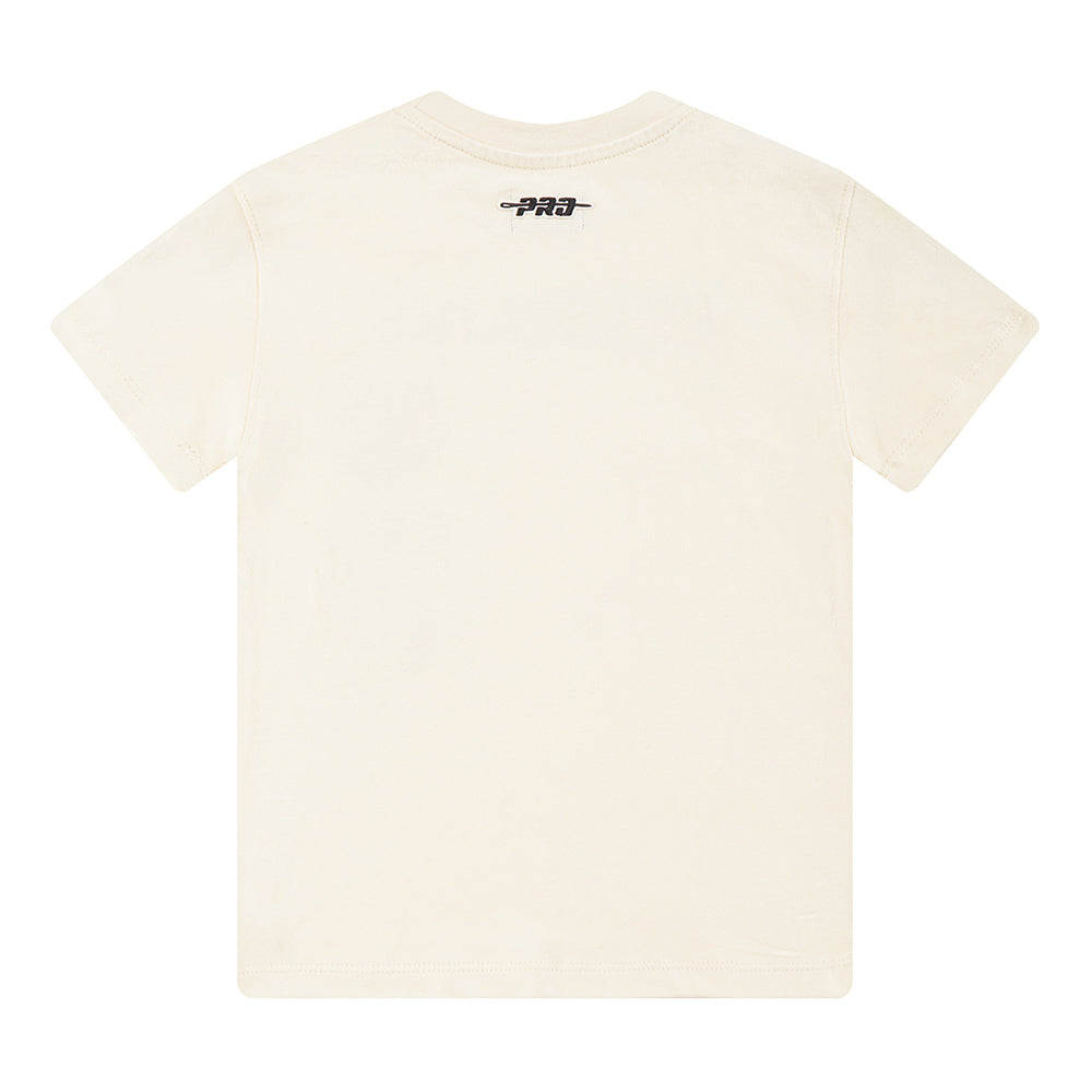 NFL DALLAS COWBOYS RETRO CLASSIC LITTLE BOYS SHORT SLEEVE TAPING TEE (EGGSHELL/DODGER BLUE)