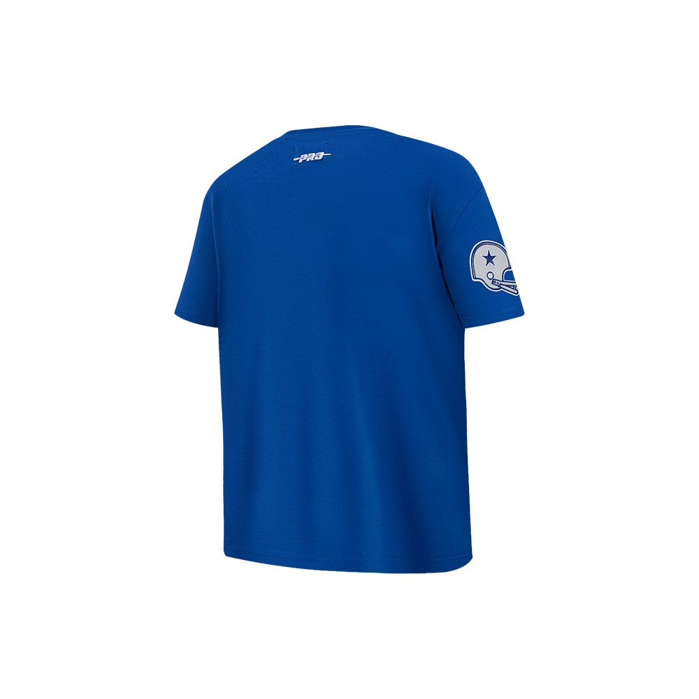 NFL DALLAS COWBOYS RETRO CLASSICS LITTLE BOY'S SS TEE (DODGER BLUE)