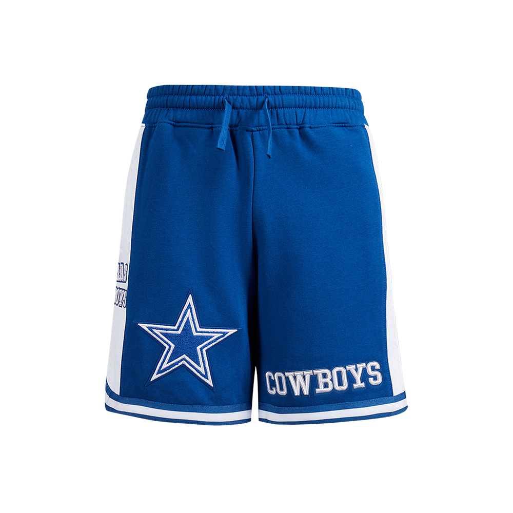 NFL DALLAS COWBOYS RETRO CLASSIC LITTLE BOYS FLEECE 2.0 SHORT (DODGER BLUE)