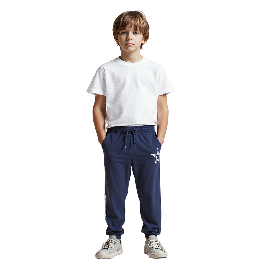 NFL DALLAS COWBOYS CLASSIC LITTLE BOYS FLC SWEATPANT (MIDNIGHT NAVY)