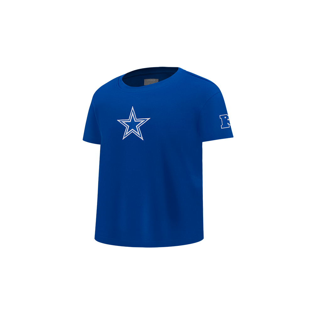 NFL DALLAS COWBOYS RETRO CLASSIC TODDLER BOYS SHORT SLEEVE TEE (DODGER BLUE)