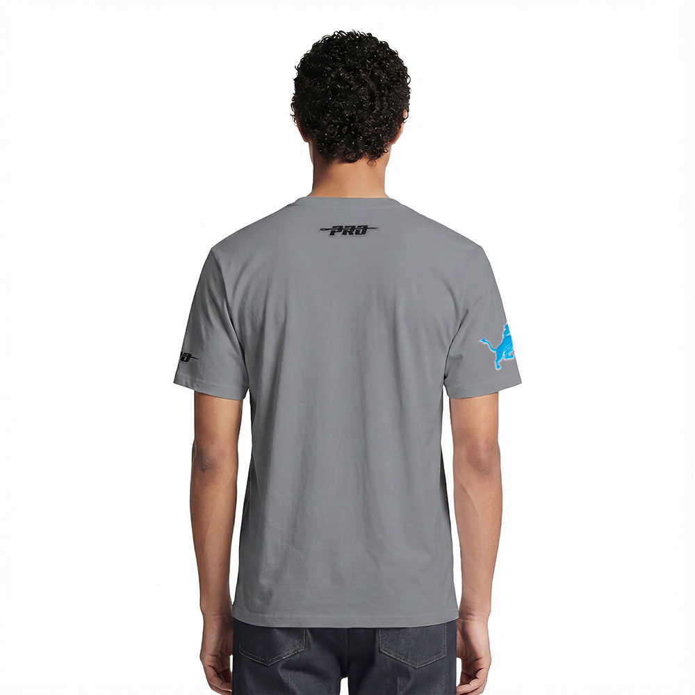 NFL DETROIT LIONS BORN FOR SPORT MEN'S SJ TEE (Gray)