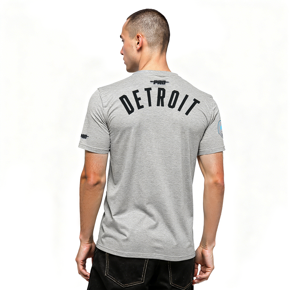 NFL DETROIT LIONS MODERN ORIGINALS MEN'S SJ TEE (Heather Grey)
