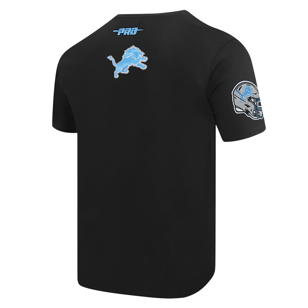 NFL DETROIT LIONS CITY ARCH MEN'S SJ TEE (BLACK)