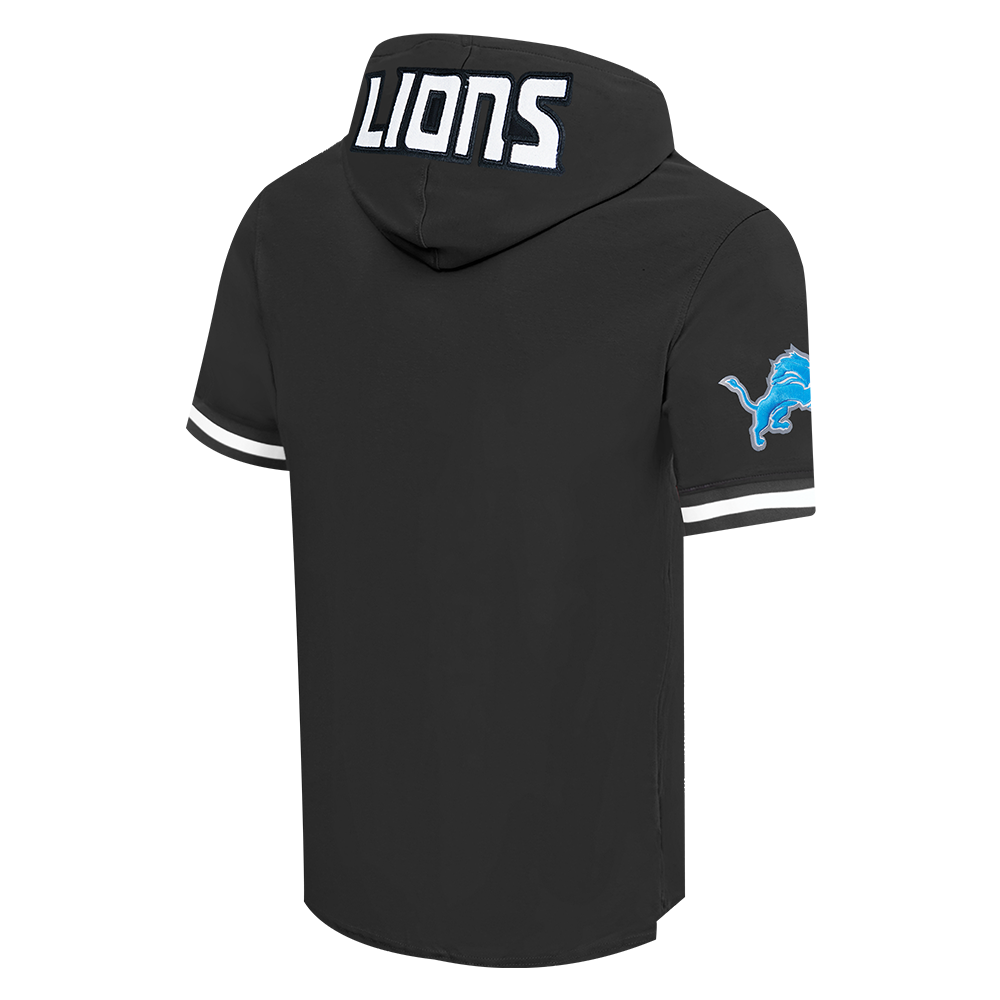 NFL DETROIT LIONS AIDAN HUTCHINSON #97 CLASSIC PNN MEN'S SS PO HOODI (BLACK)