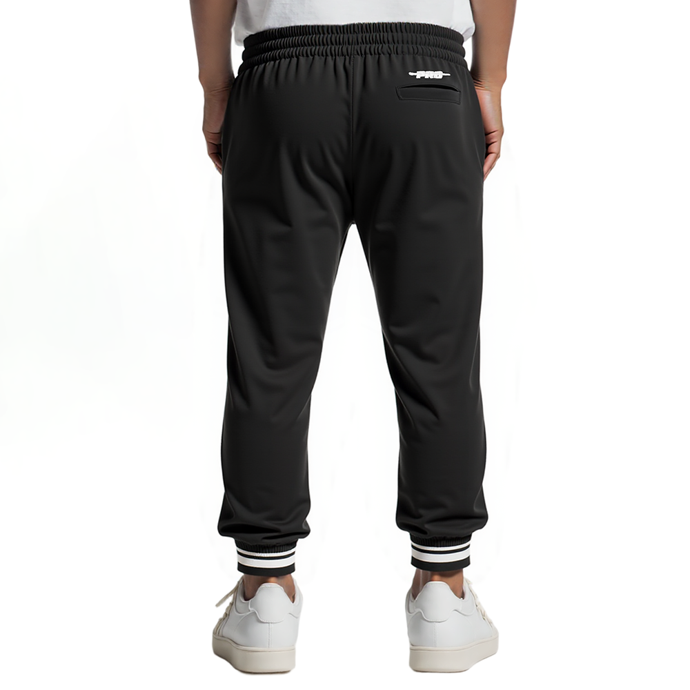 NFL DETROIT LIONS RETRO CLASSIC BIG BOYS RIB FLC SWEATPANT (BLACK)