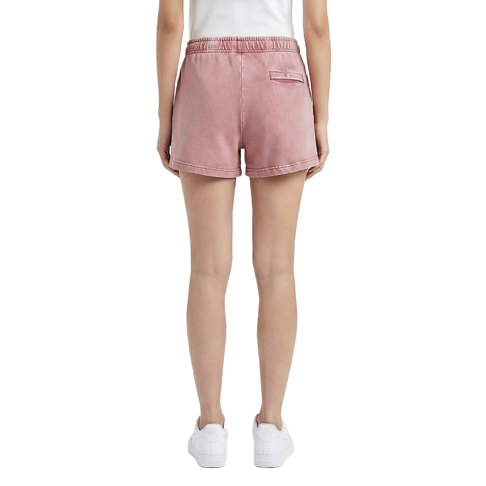 NFL DETROIT LIONS WASHED CLASSIC WOMEN'S ENZYME WASH FT SHORT (WASHED MAUVE)