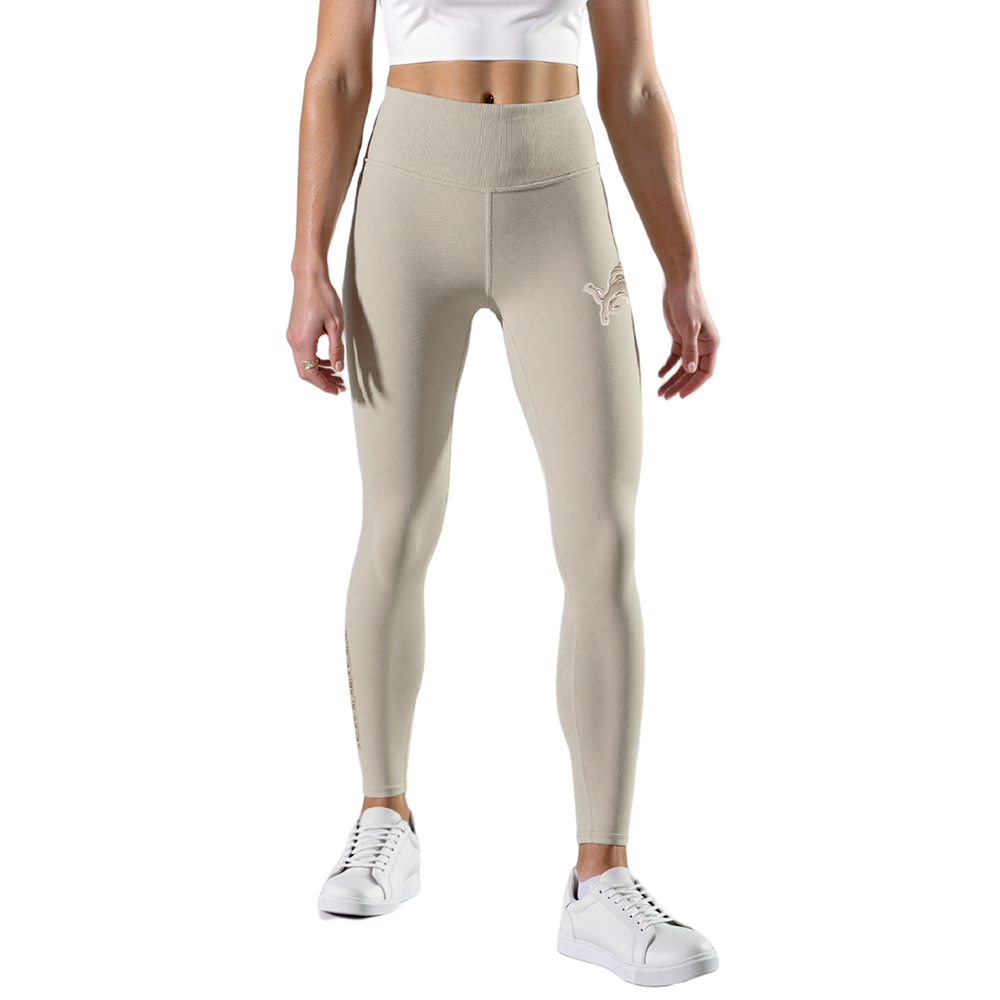 NFL DETROIT LIONS NEUTRAL WOMEN'S BOXY TEE (BLACK)