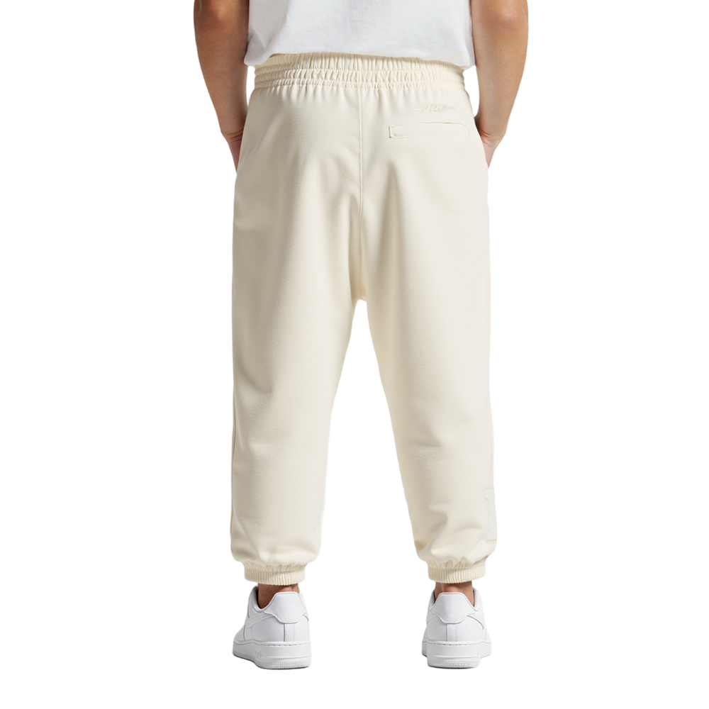 NFL DETROIT LIONS NEUTRAL LITTLE BOYS FLEECE SWEATPANT (EGGSHELL)