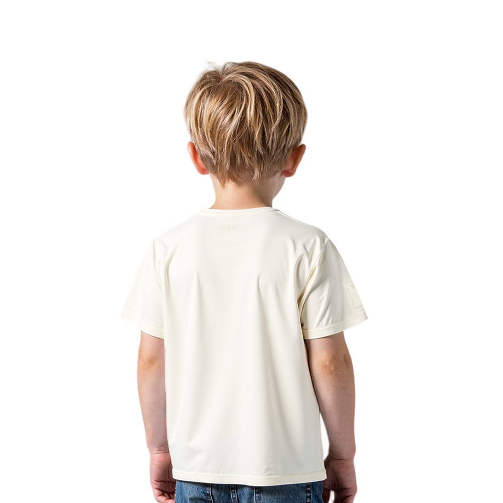 NFL DETROIT LIONS NEUTRAL TODDLER BOYS SHORT SLEEVE TEE (EGGSHELL)