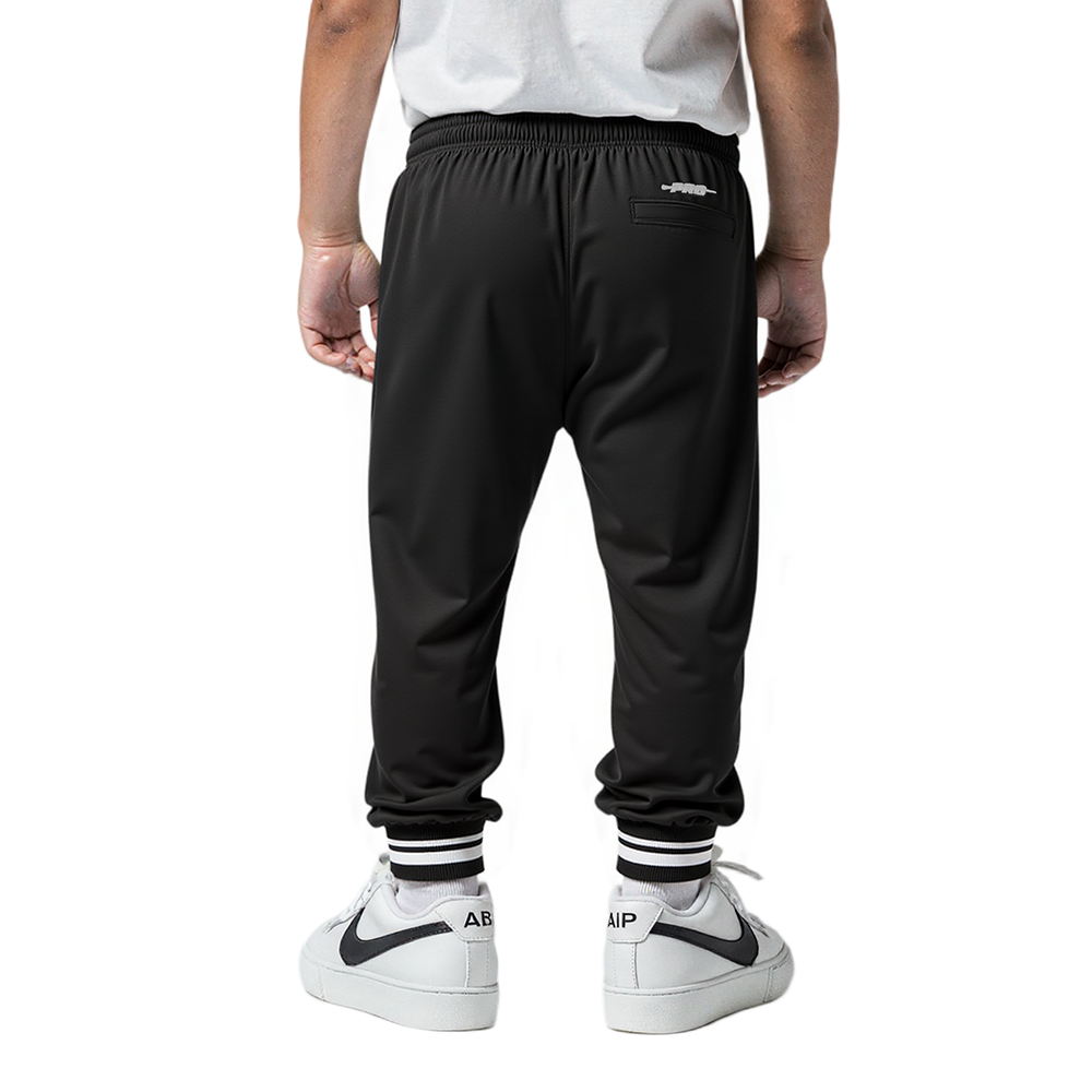 NFL DETROIT LIONS RETRO CLASSIC TODDLER BOYS RIB SWEATPANT (BLACK)