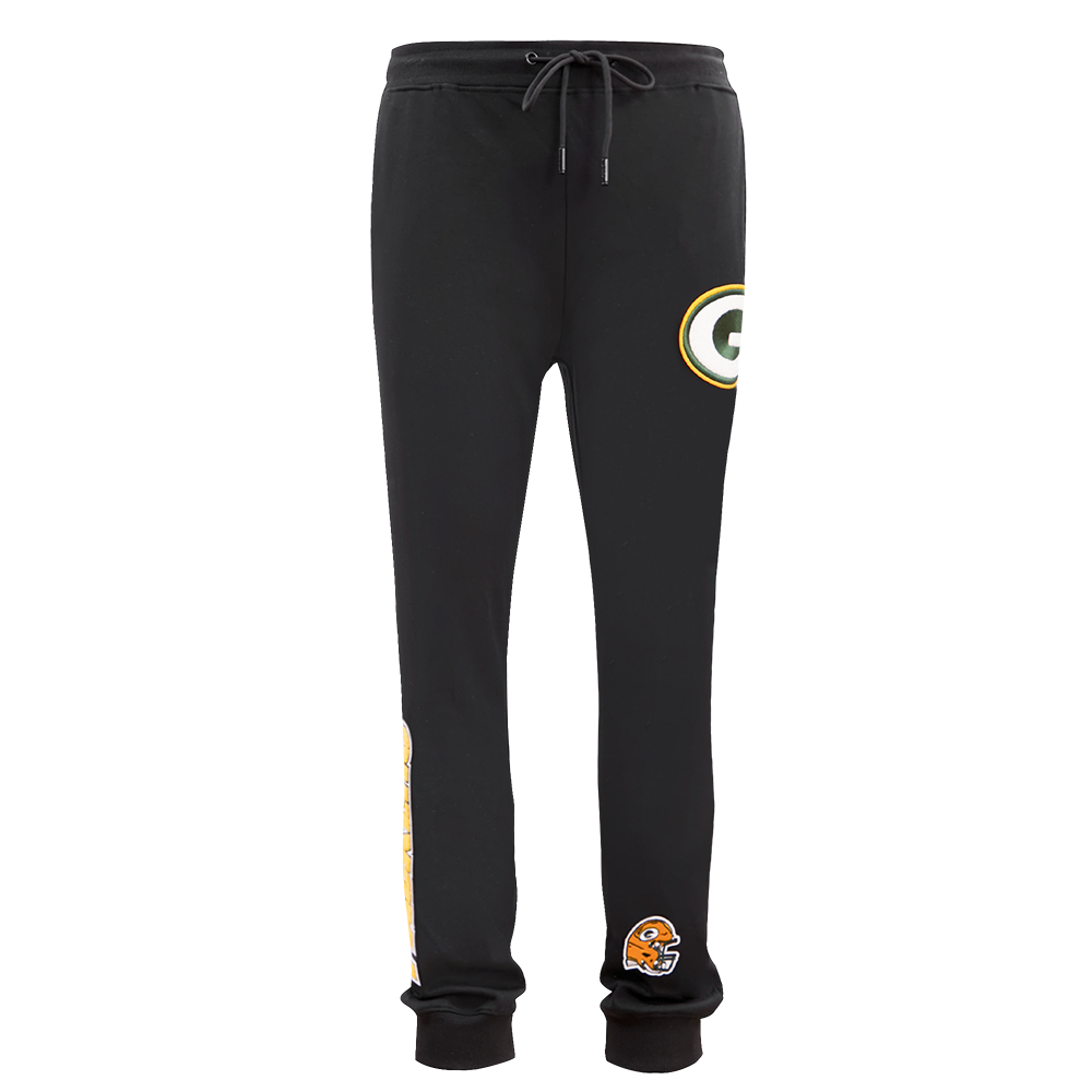 NFL GREEN BAY PACKERS CLASSIC CHENILLE JOGGER (BLACK)