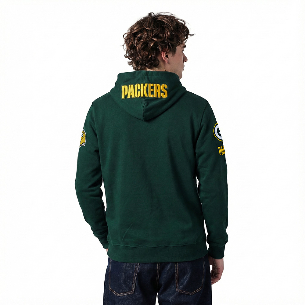 NFL GREEN BAY PACKERS JORDAN LOVE #10 CLASSIC PNN MEN'S DK PO HOODIE