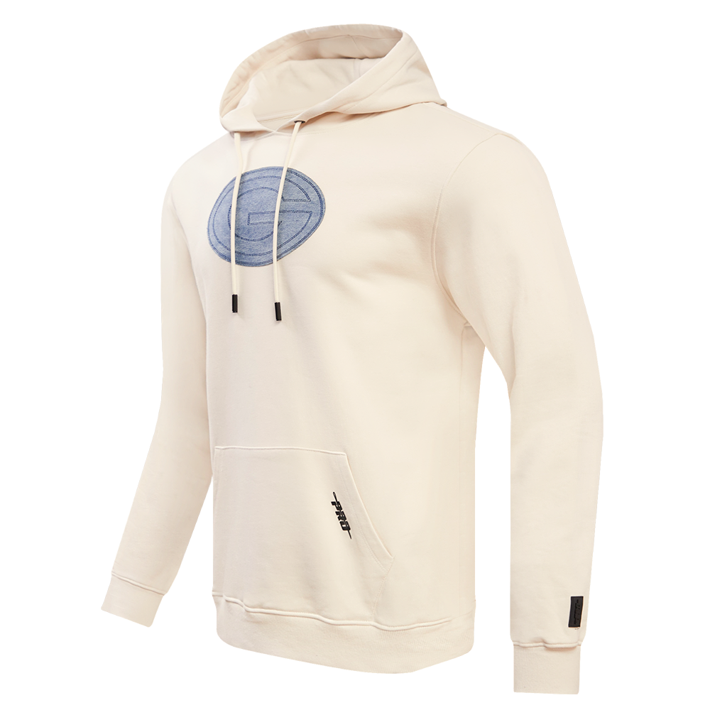 NFL GREEN BAY PACKERS VARSITY BLUES PO HOODIE (LINEN)