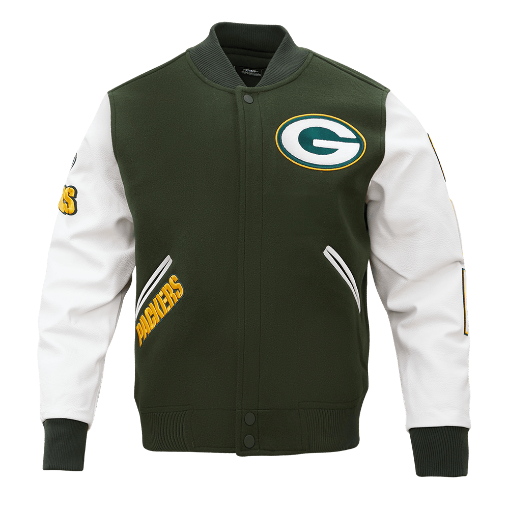 Pro Standard NFL Green Bay Packers Classic Varsity Jacket - Men's