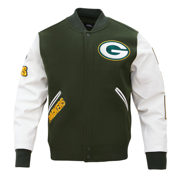 Pro Standard NFL Green Bay Packers Classic Varsity Jacket - Men's
