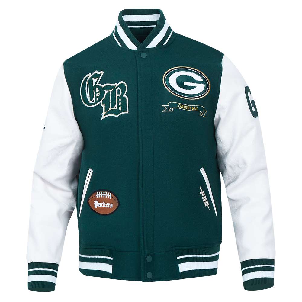 Packers letterman jacket clearance
