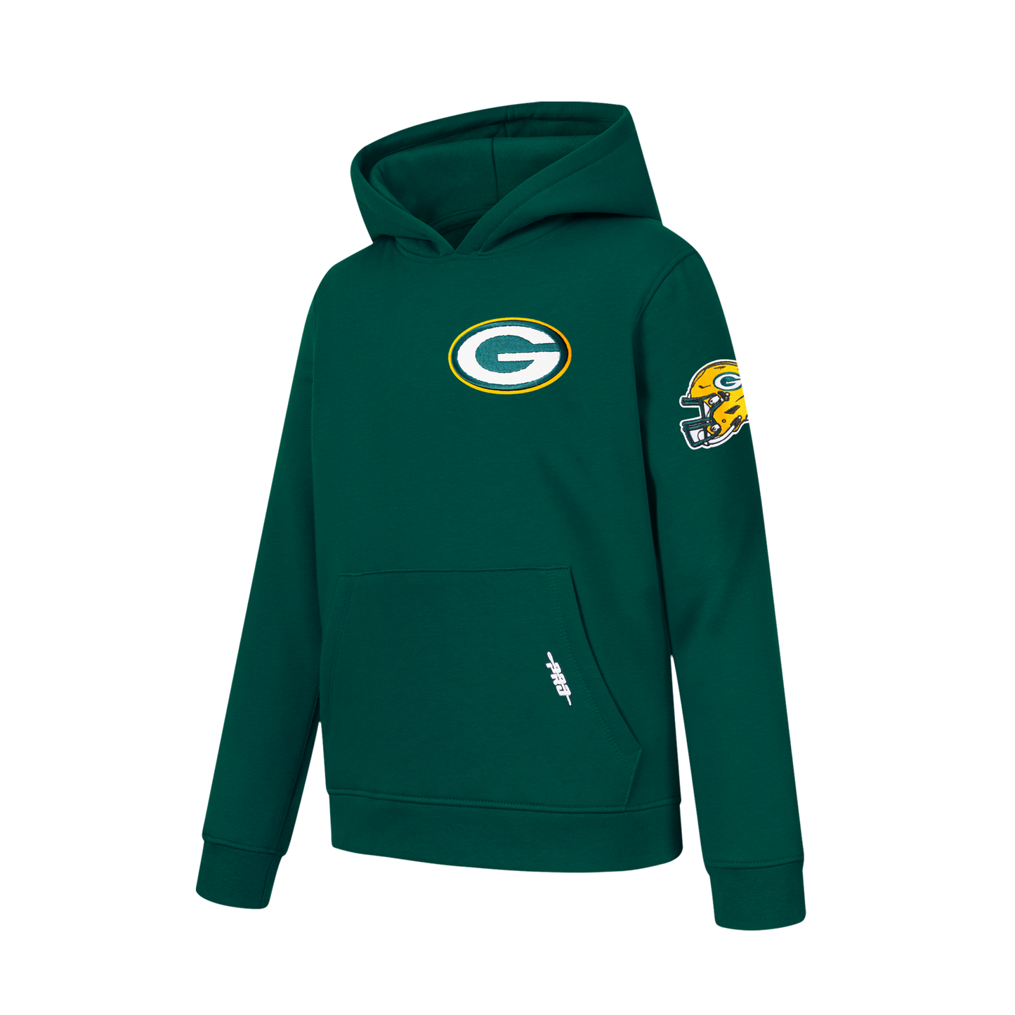 NFL GREEN BAY PACKERS CLASSIC BIG BOY'S FLC PO HOODIE (FOREST GREEN)