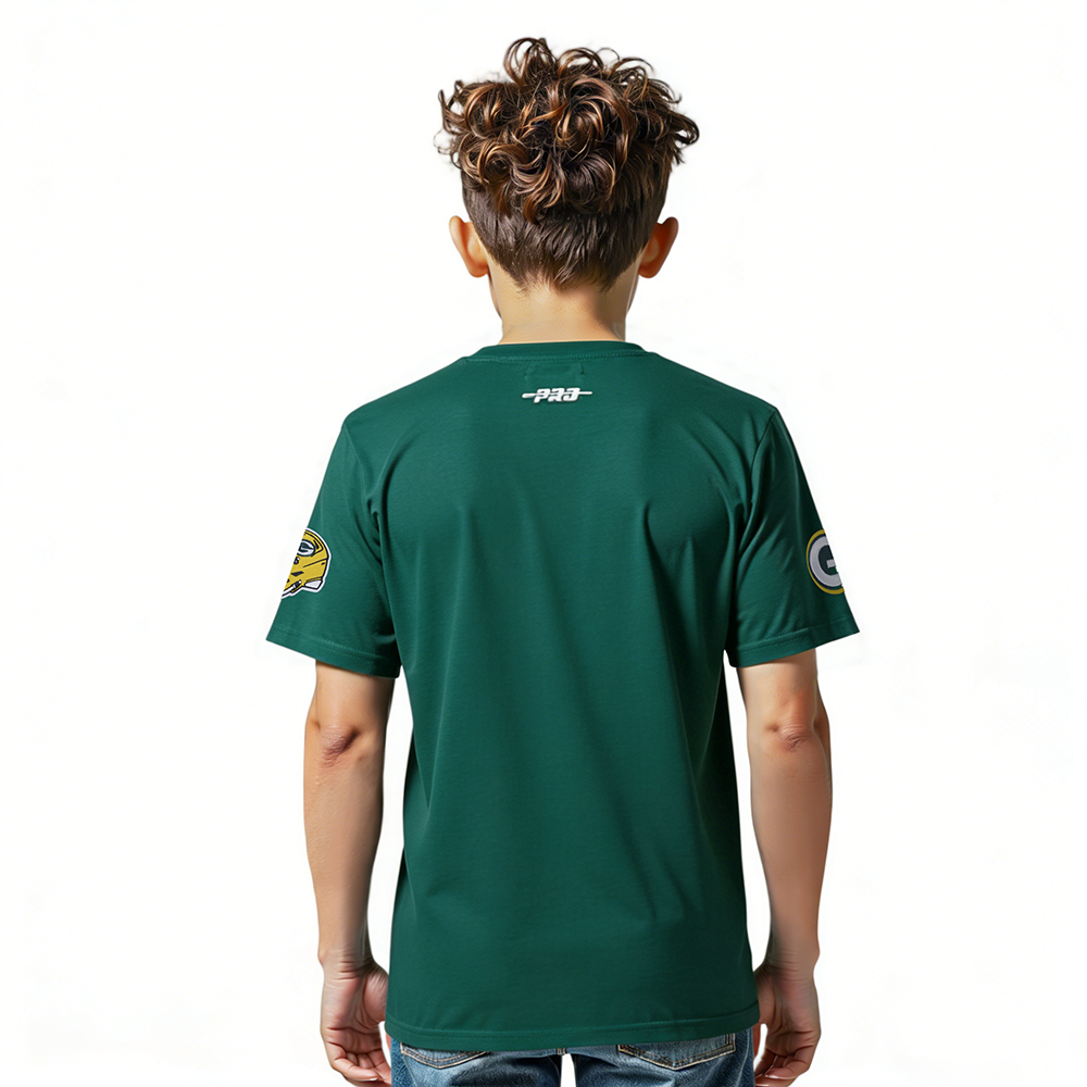NFL GREEN BAY PACKERS CLASSIC LITTLE BOY'S SS TEE (FOREST GREEN)