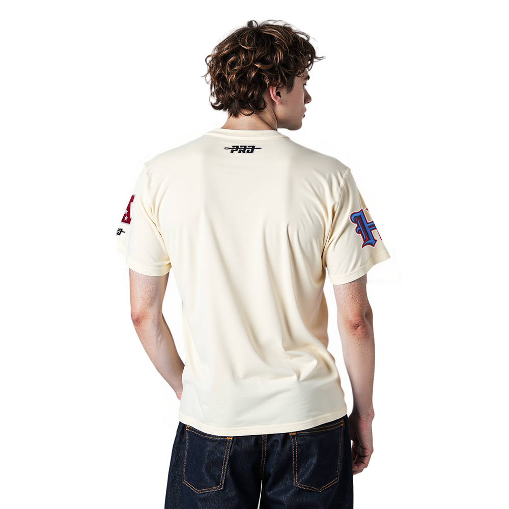 NFL HOUSTON TEXANS RETRO CLASSICS MEN'S SJ TEE (EGGSHELL)