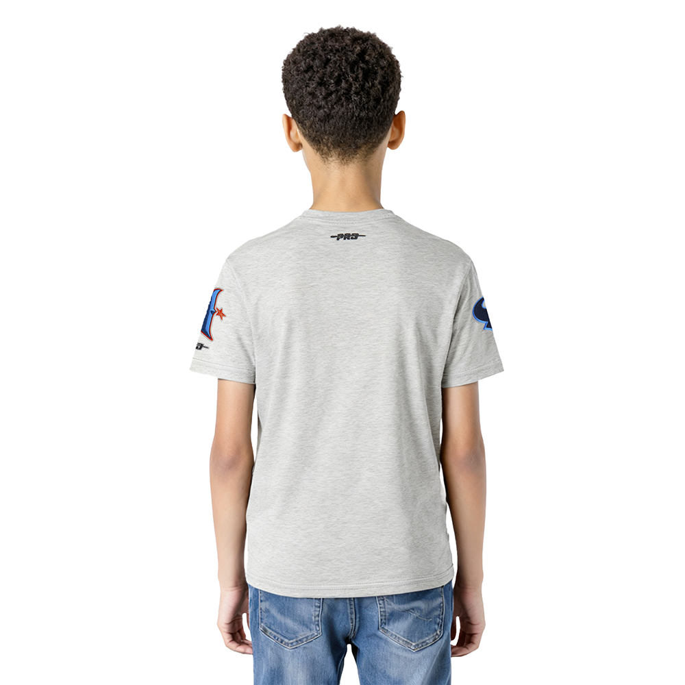 NFL HOUSTON TEXANS CLASSIC BIG BOY'S SJ TEE (HEATHER GREY)