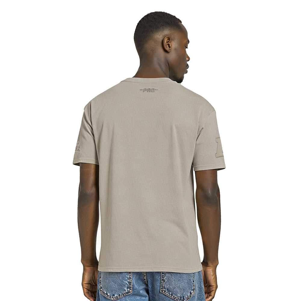 NFL JACKSONVILLE JAGUARS NEUTRAL DROP SHOULDER TEE (TAUPE)