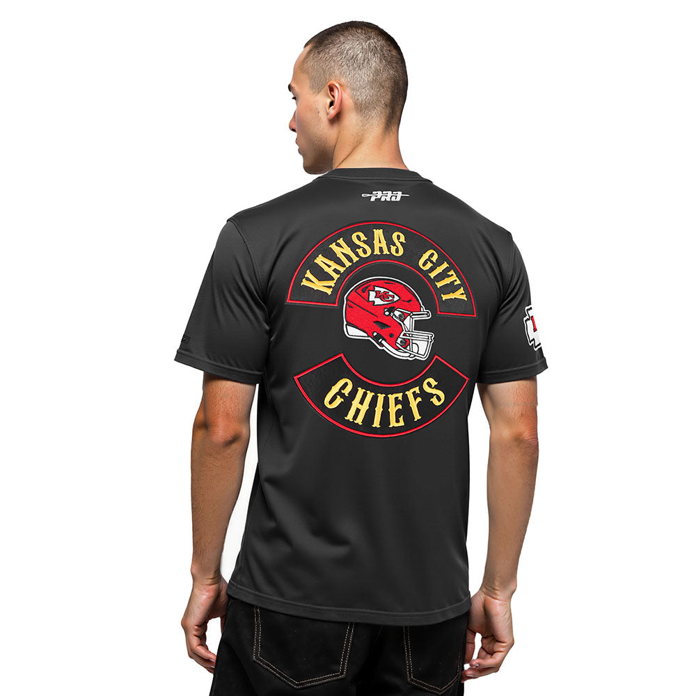NFL KANSAS CITY CHIEFS BORN FOR SPORT MEN'S SJ TEE (BLACK)