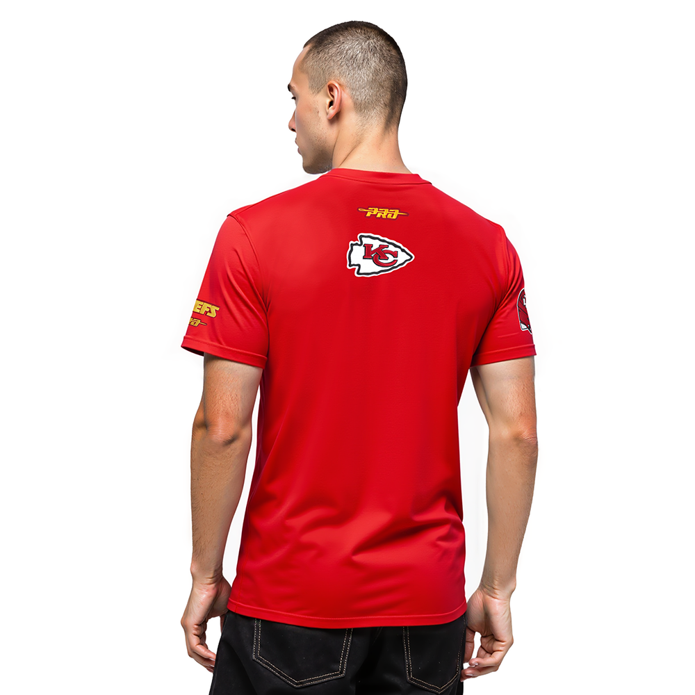 NFL KANSAS CITY CHIEFS CITY ARCH MEN'S SJ TEE (RED)