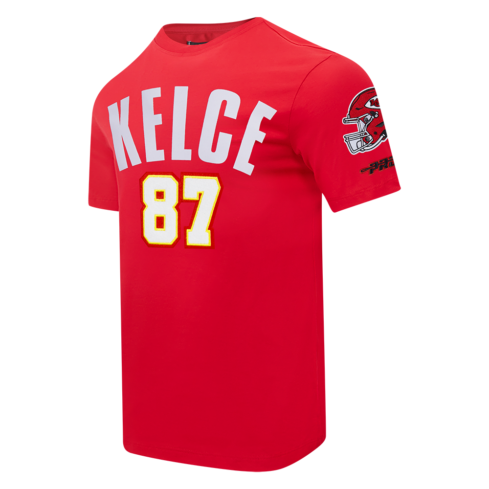 NFL KANSAS CITY CHIEFS TRAVIS KELCE #87 CLASSIC PNN MEN'S SJ TEE