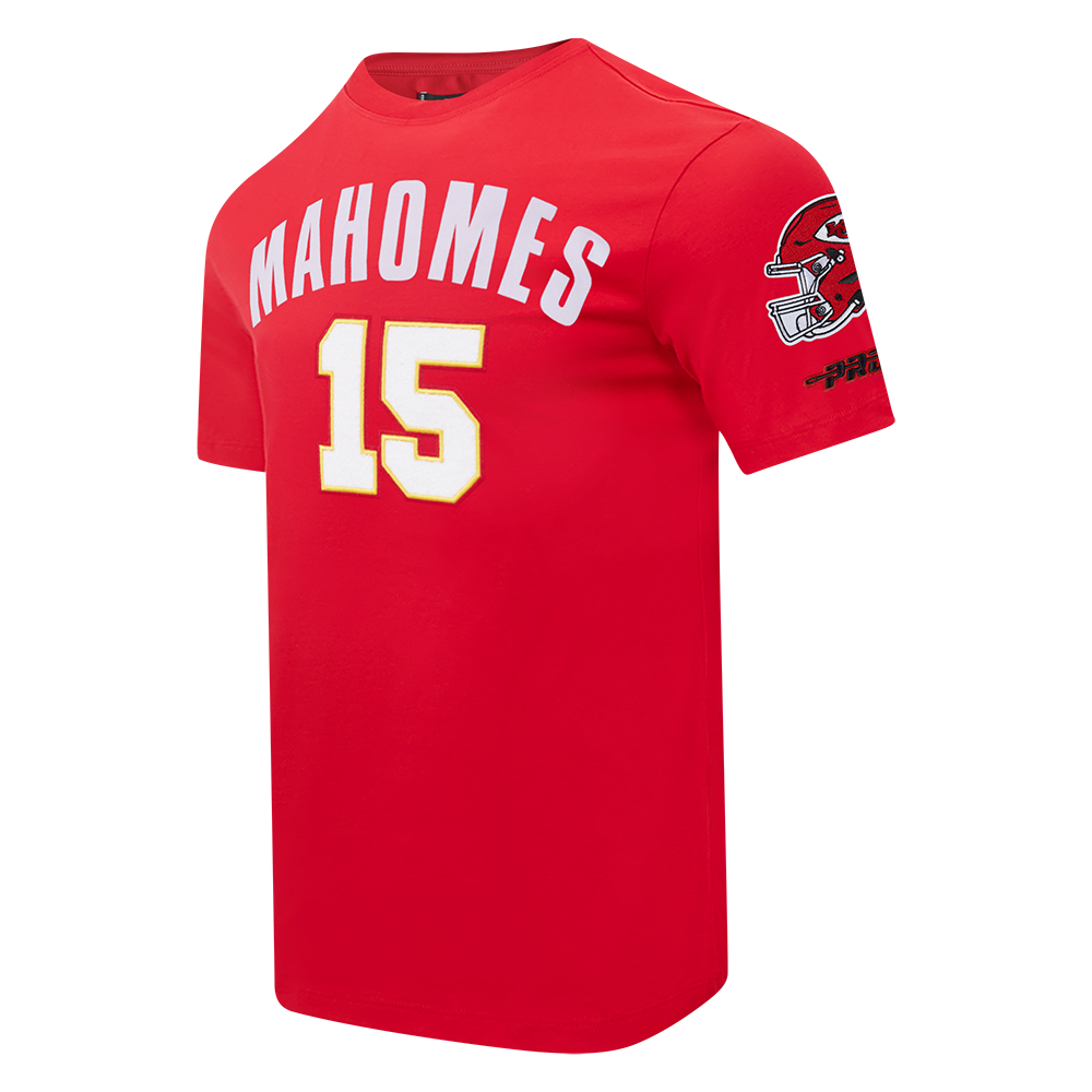 NFL KANSAS CITY CHIEFS PATRICK MAHOMES #15 CLASSIC PNN MEN'S SJ TEE (RED)