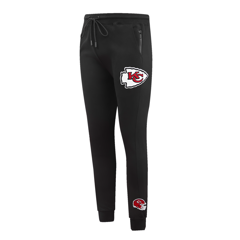 NFL KANSAS CITY CHIEFS CLASSIC CHENILLE MEN'S JOGGER (BLACK) – Pro Standard