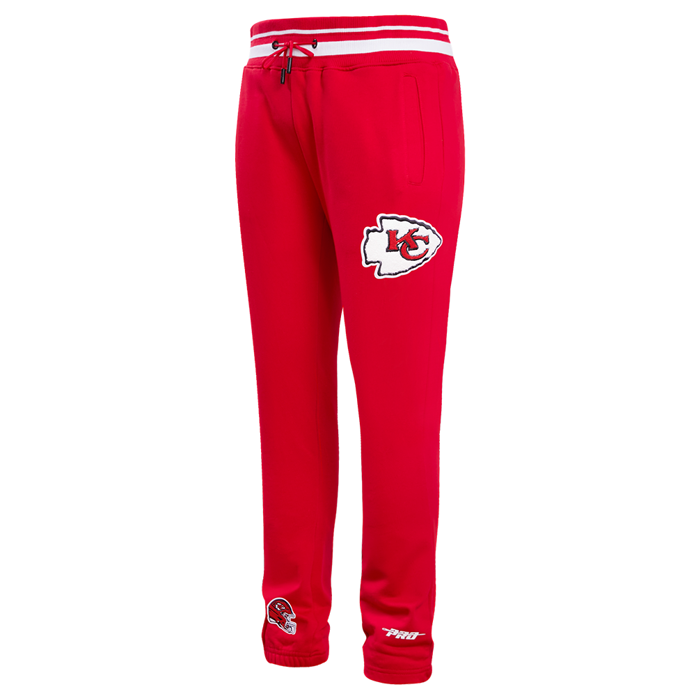 NFL KANSAS CITY CHIEFS MASHUP MEN S RIB SWEATPANT RED Pro Standard