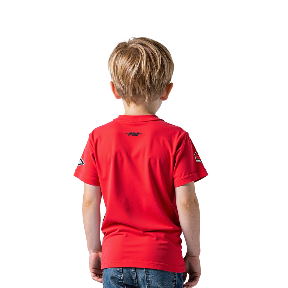 NFL KANSAS CITY CHIEFS CLASSIC TODDLER BOYS SHORT SLEEVE TEE (RED)