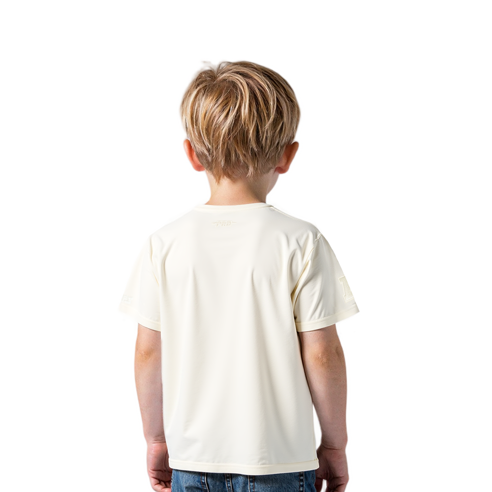 NFL KANSAS CITY CHIEFS NEUTRAL TODDLER BOYS SHORT SLEEVE TEE (EGGSHELL)